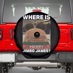 Funny Marcus The Worm Christmas Spare Tire Cover Where Is Jimbo James Xmas Ugly Sweater TS11 Black Print Your Wear