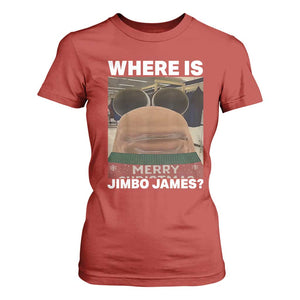 Funny Marcus The Worm Christmas T Shirt For Women Where Is Jimbo James Xmas Ugly Sweater TS11 Red Print Your Wear