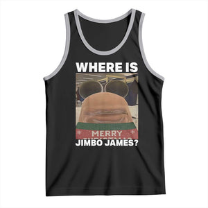Funny Marcus The Worm Christmas Tank Top Where Is Jimbo James Xmas Ugly Sweater TS11 Black Athletic Heather Print Your Wear