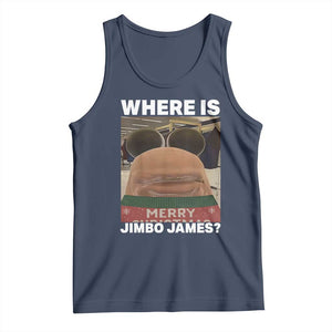Funny Marcus The Worm Christmas Tank Top Where Is Jimbo James Xmas Ugly Sweater TS11 Navy Print Your Wear