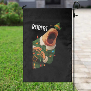 Funny Christmas Marcus The Worm Robert Xmas Elf Garden Flag TS11 Print Your Wear