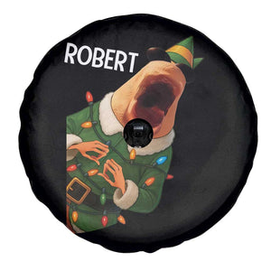 Funny Christmas Marcus The Worm Robert Xmas Elf Spare Tire Cover TS11 Print Your Wear