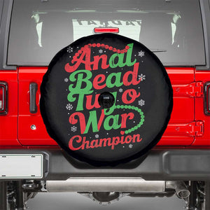 Funny Anal Bead Tug O War Christmas Spare Tire Cover Inappropriate Adult Humor Weird Cringe TS11 Black Print Your Wear