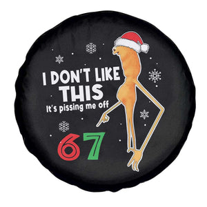 Funny Marcus The Worm 67 Meme Christmas Spare Tire Cover I Don't Like This It's Pissing Me Off TS11 Print Your Wear