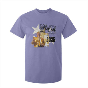 Funny Trump New Year 2025 T Shirt For Kid New Year Same Me Fuck Around And Find Out TS11 Violet Print Your Wear