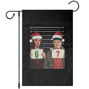 Funny 67 Christmas Movie Garden Flag Six Seven Wet Bandits Home Xmas Alone TS11 Black Print Your Wear