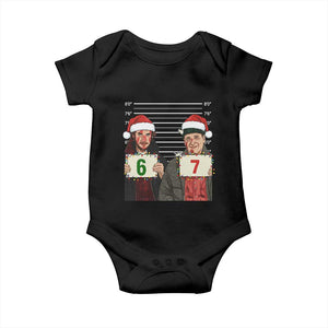 Funny 67 Christmas Movie Baby Onesie Six Seven Wet Bandits Home Xmas Alone TS11 Black Print Your Wear