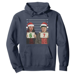 Funny 67 Christmas Movie Hoodie Six Seven Wet Bandits Home Xmas Alone TS11 Navy Print Your Wear