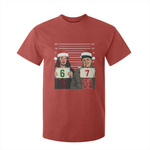 Funny 67 Christmas Movie T Shirt For Kid Six Seven Wet Bandits Home Xmas Alone TS11 Red Print Your Wear