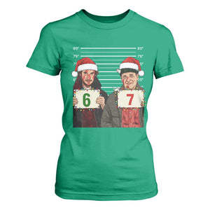 Funny 67 Christmas Movie T Shirt For Women Six Seven Wet Bandits Home Xmas Alone TS11 Irish Green Print Your Wear