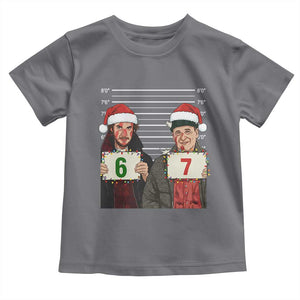 Funny 67 Christmas Movie Toddler T Shirt Six Seven Wet Bandits Home Xmas Alone TS11 Charcoal Print Your Wear