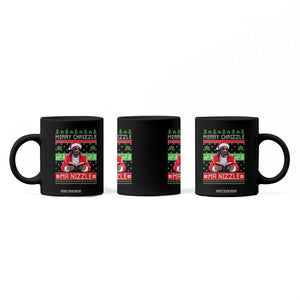 Funny Christmas Hip Hop Rap Gang Coffee Mug Merry Chrizzle Ma Nizzle Xmas Weed TS11 Print Your Wear