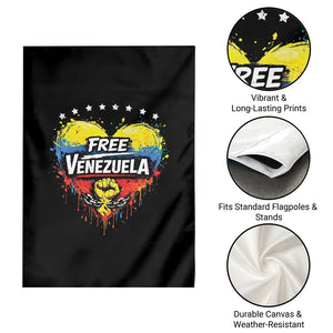 Free Venezuela Garden Flag Freedom Venezuelan Flag Hand Fist Graphic TS11 Print Your Wear