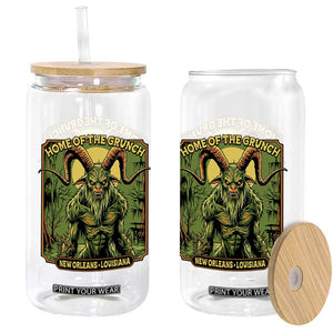 Grunch Road Monster Glass Can Home Of The Grunch Nola Louisiana TS11 Print Your Wear