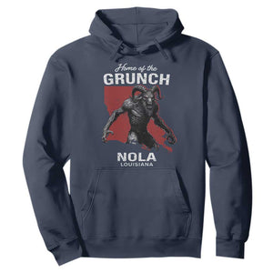 Home Of The Grunch Nola Louisiana Hoodie New Orleans Urban Legend TS11 Navy Print Your Wear
