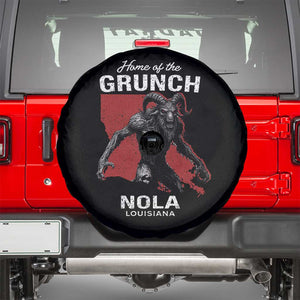 Home Of The Grunch Nola Louisiana Spare Tire Cover New Orleans Urban Legend TS11 Black Print Your Wear