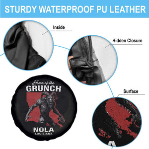 Home Of The Grunch Nola Louisiana Spare Tire Cover New Orleans Urban Legend TS11 Print Your Wear