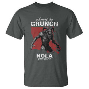 Home Of The Grunch Nola Louisiana T Shirt New Orleans Urban Legend TS11 Dark Heather Print Your Wear