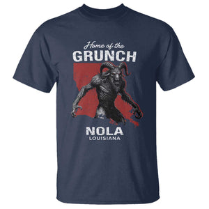 Home Of The Grunch Nola Louisiana T Shirt New Orleans Urban Legend TS11 Navy Print Your Wear
