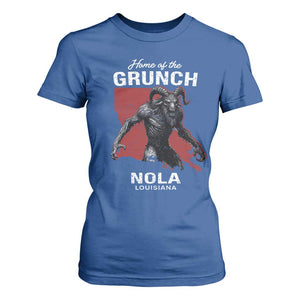Home Of The Grunch Nola Louisiana T Shirt For Women New Orleans Urban Legend TS11 Royal Blue Print Your Wear