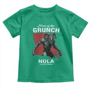 Home Of The Grunch Nola Louisiana Toddler T Shirt New Orleans Urban Legend TS11 Irish Green Print Your Wear