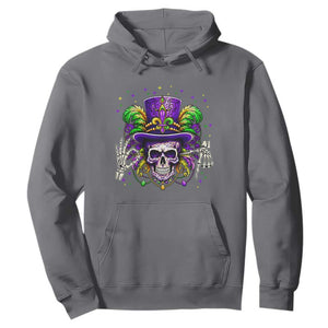 Mardi Gras Skull 67 Six Seven Meme New Orleans Witch Doctor Voodoo Hoodie TS11 Charcoal Print Your Wear