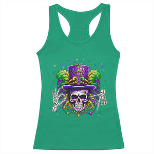 Mardi Gras Skull 67 Six Seven Meme New Orleans Witch Doctor Voodoo Racerback Tank Top TS11 Irish Green Print Your Wear