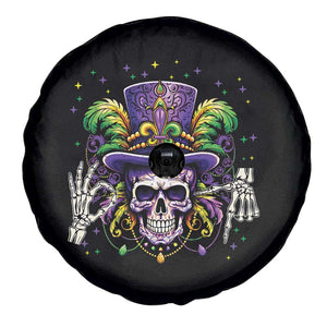 Mardi Gras Skull 67 Six Seven Meme New Orleans Witch Doctor Voodoo Spare Tire Cover TS11 Print Your Wear