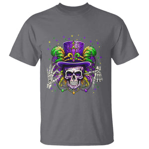 Mardi Gras Skull 67 Six Seven Meme New Orleans Witch Doctor Voodoo T Shirt TS11 Charcoal Print Your Wear
