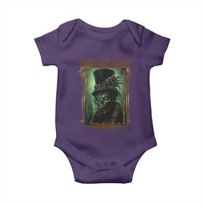 New Orleans Voodoo Baby Onesie Bourbon Street French Quarter Creepy Occult Lover TS11 Purple Print Your Wear