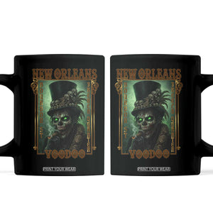 New Orleans Voodoo Coffee Mug Bourbon Street French Quarter Creepy Occult Lover TS11 Black Print Your Wear