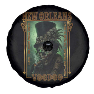 New Orleans Voodoo Spare Tire Cover Bourbon Street French Quarter Creepy Occult Lover TS11 Print Your Wear