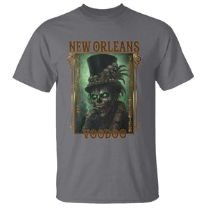 New Orleans Voodoo T Shirt Bourbon Street French Quarter Creepy Occult Lover TS11 Charcoal Print Your Wear