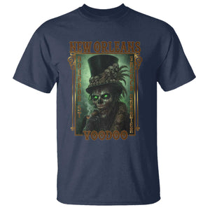 New Orleans Voodoo T Shirt Bourbon Street French Quarter Creepy Occult Lover TS11 Navy Print Your Wear