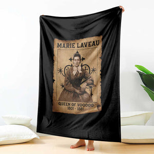 Marie Laveau Throw Blanket Queen Of Voodoo New Orleans Hoodoo Rootwork TS11 Print Your Wear