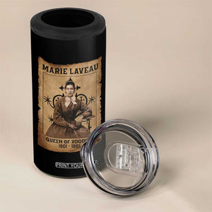 Marie Laveau 4 in 1 Can Cooler Tumbler Queen Of Voodoo New Orleans Hoodoo Rootwork TS11 Print Your Wear