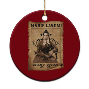 Marie Laveau Ceramic Ornament Queen Of Voodoo New Orleans Hoodoo Rootwork TS11 1pc Red Print Your Wear