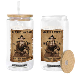 Marie Laveau Glass Can Queen Of Voodoo New Orleans Hoodoo Rootwork TS11 Print Your Wear