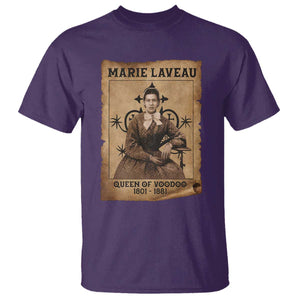 Marie Laveau T Shirt Queen Of Voodoo New Orleans Hoodoo Rootwork TS11 Purple Print Your Wear