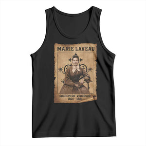 Marie Laveau Tank Top Queen Of Voodoo New Orleans Hoodoo Rootwork TS11 Black Print Your Wear
