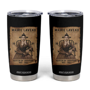 Marie Laveau Tumbler Cup Queen Of Voodoo New Orleans Hoodoo Rootwork TS11 Black Print Your Wear