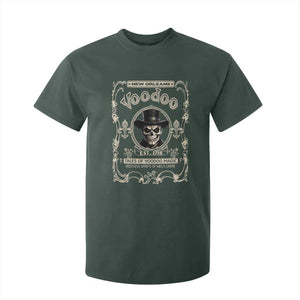 New Orleans Voodoo T Shirt For Kid Tales Of Voodoo Magic Skull Spooky Hoodoo Rootworker TS11 Dark Forest Green Print Your Wear