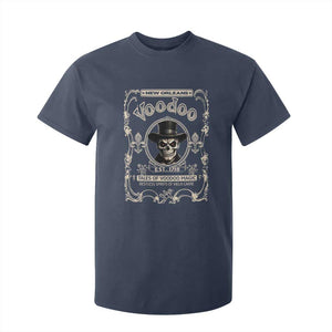 New Orleans Voodoo T Shirt For Kid Tales Of Voodoo Magic Skull Spooky Hoodoo Rootworker TS11 Navy Print Your Wear