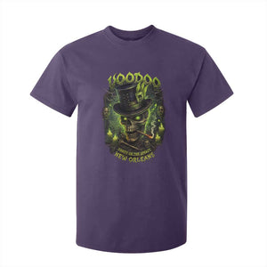 Louisiana Voodoo Skull T Shirt For Kid Party In The Spirit New Orleans Creepy Occult Lover TS11 Purple Print Your Wear