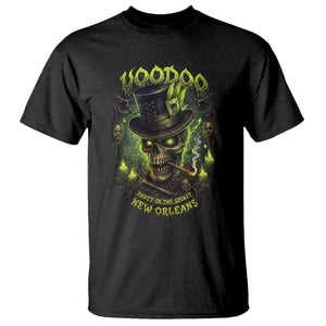 Louisiana Voodoo Skull T Shirt Party In The Spirit New Orleans Creepy Occult Lover TS11 Black Print Your Wear