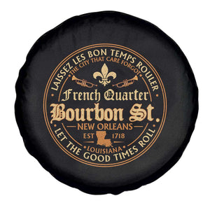Bourbon Street French Quarter New Orleans Vintage Spare Tire Cover TS11 Print Your Wear