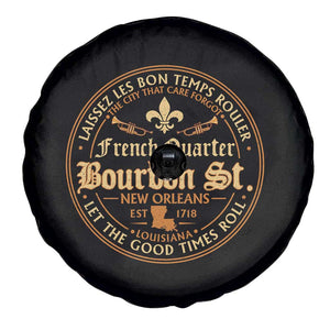 Bourbon Street French Quarter New Orleans Vintage Spare Tire Cover TS11 Print Your Wear