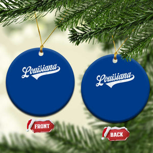 Retro Louisiana Ceramic Ornament Vintage City State Distressed Pride TS11 1pc Blue Print Your Wear