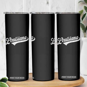 Retro Louisiana Skinny Tumbler Vintage City State Distressed Pride TS11 Print Your Wear