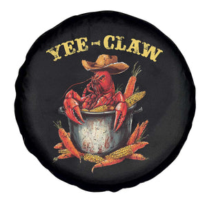 Funny Louisiana Crawfish Cowboy Spare Tire Cover Yee Claw Cajun Seafood TS11 Print Your Wear